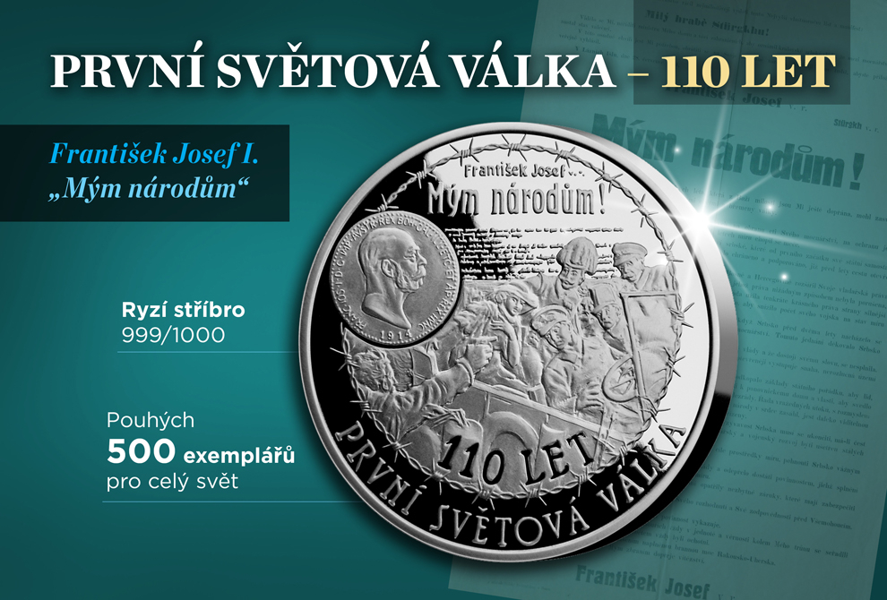 První světová válka 110 let - 20g AG