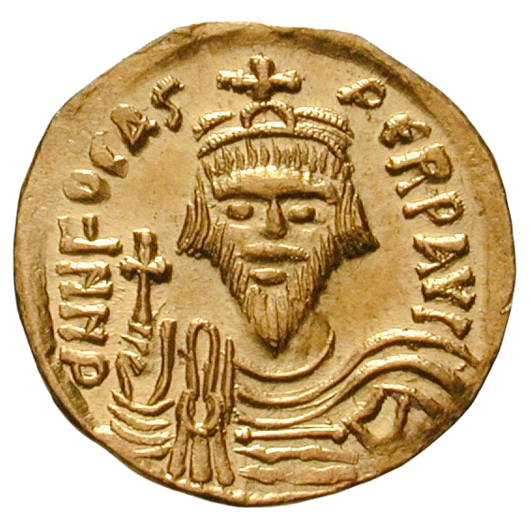 Zlatý Anděl z Byzancie, historická mince