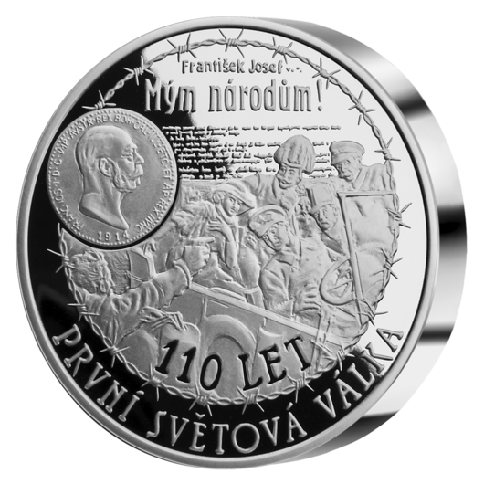 1. světová válka - 110 let, 5 oz