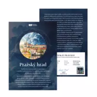 Pražský hrad - v čistém ražebním lesku + certifikát + ražba zdarma