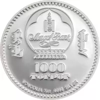 Vejce Fabergé - Konvalinky, stříbrná mince 2 oz, Proof